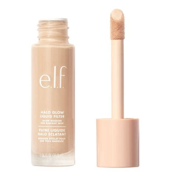 elf Light/Medium Halo Glow Liquid Filter Review & Swatches
