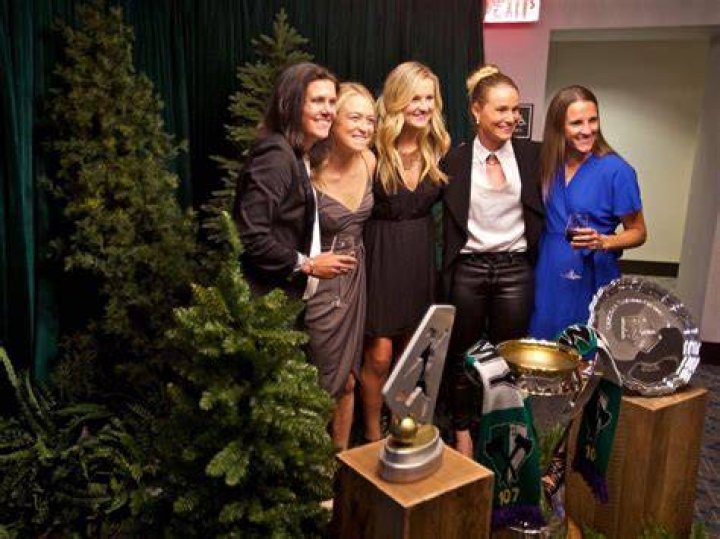 Emily Christine Sinclair and Lindsey Horan, Portland Thorns