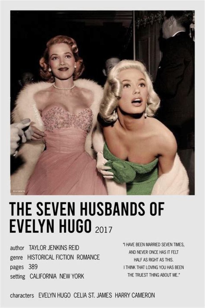 Evelyn hugo from The 7 husbands of Evelyn Hugo Imagem de livros