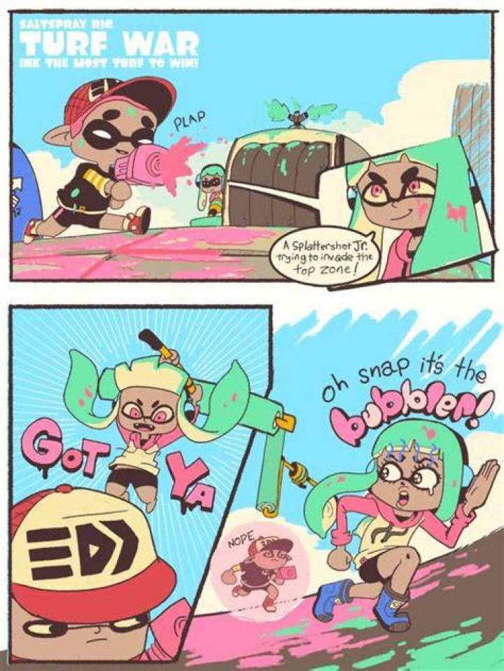 EVERY TIME Splatoon Memes, Nintendo Splatoon, Splatoon Comics, Salmon