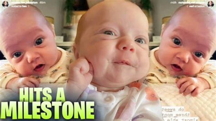 Exciting Baby Milestone Update 7 Little Johnstons' Newest Member