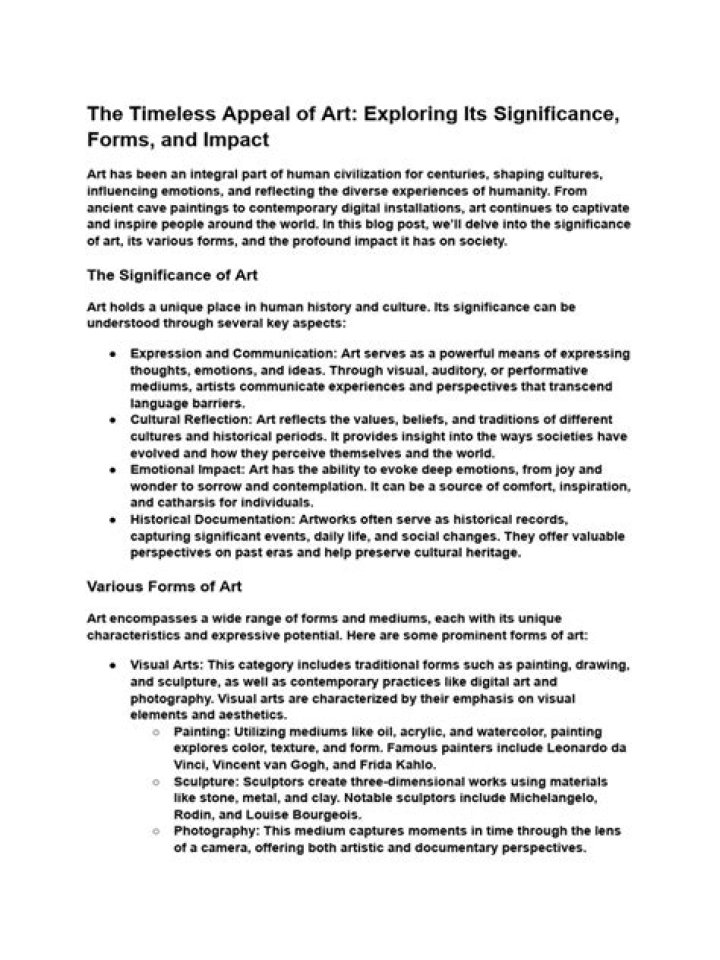 Exploring Its Significance And Impact