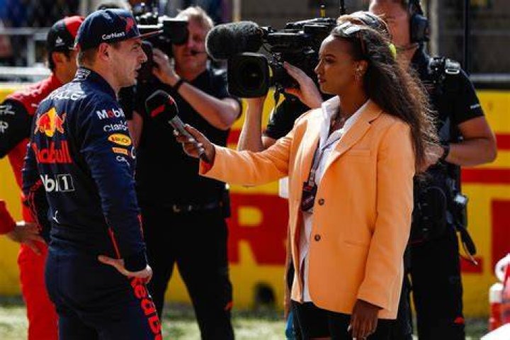 F1 Presenter Naomi Schiff Dating Life With Partner Alex As She Dazzles In Racing Suit