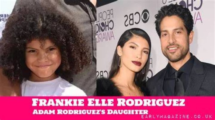 Frankie Elle Rodriguez is the eldest Daughter of actor Adam Rodriguez andhis Wife