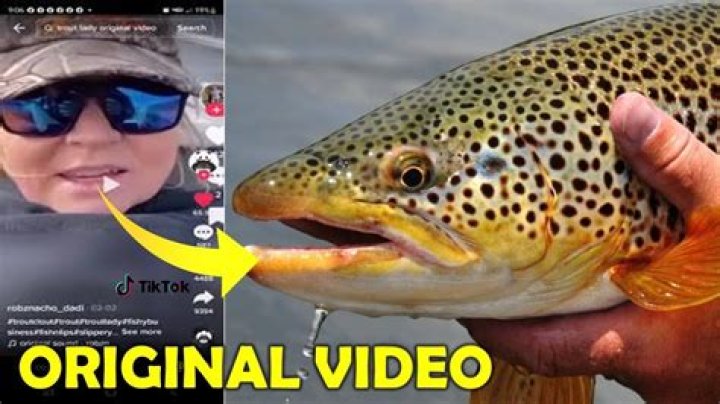 Full Video Trout for clout video 🔥 using a trout for clout _ trout for