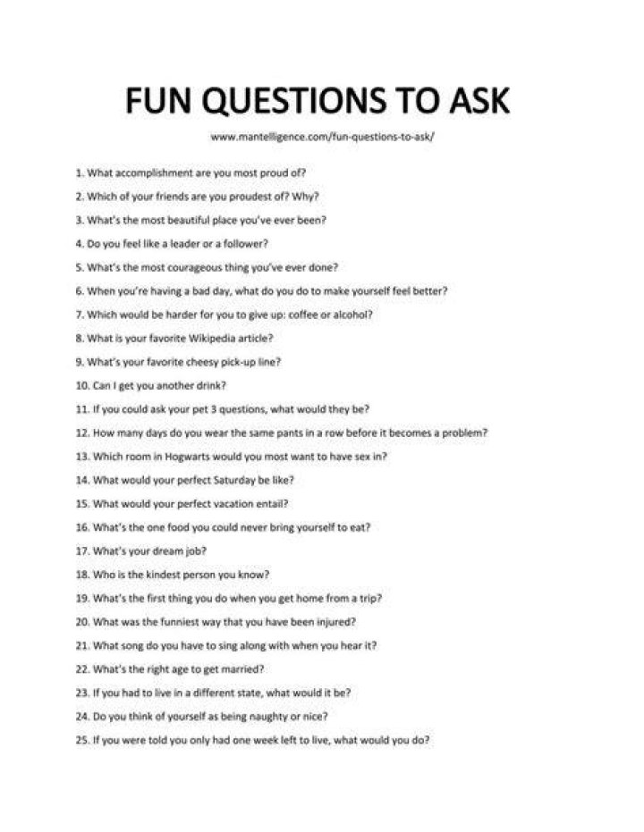 Fun Questions To Ask A Guy You're Dating / 21 Revealing Questions To