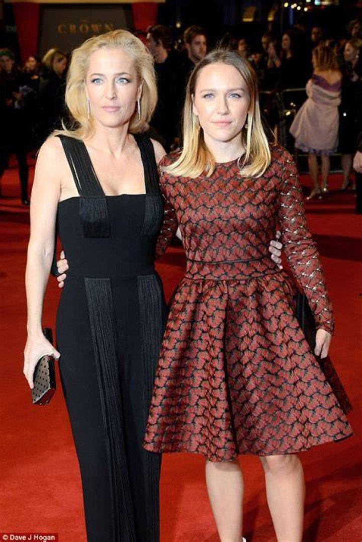 Gillian Anderson and her daughter Piper Gillian anderson, Pretty