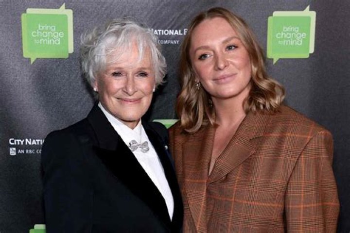 Glenn Close and daughter Annie Starke arrive at the Los Angeles