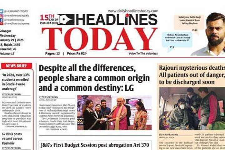 Headline News, 20 Nov 2020 15 Minute News Know the News