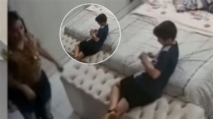 Hidden Camera Caught By Kid And Mom On Twitter