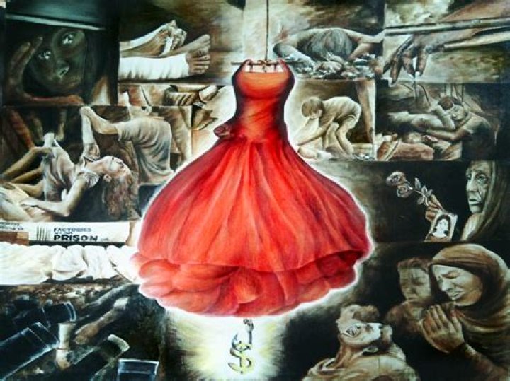Hidden Truth Painting by Allison Constantino