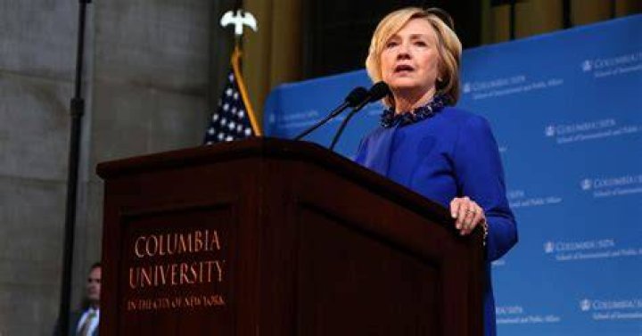Hillary Clinton joins Columbia U as global affairs professor AP News