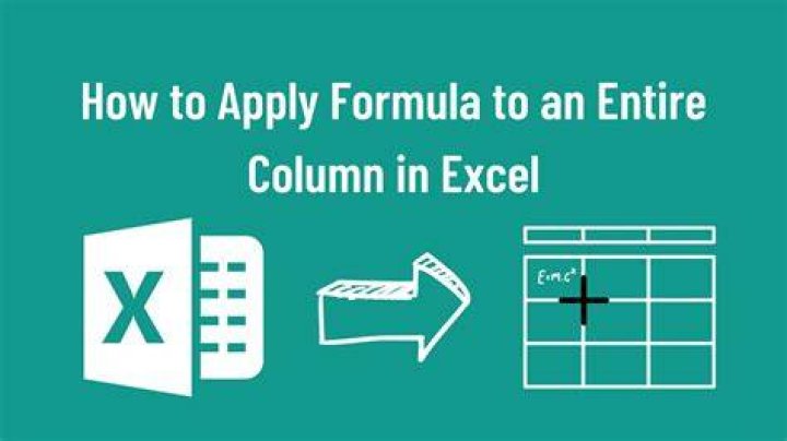 How do I apply a formula to a column in Excel VBA?