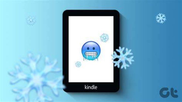 How do I fix my Kindle screen from freezing?