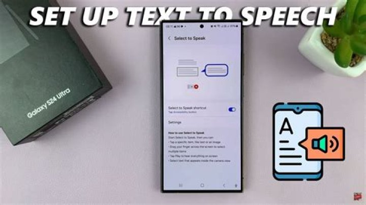 How do I get rid of Samsung text to speech?