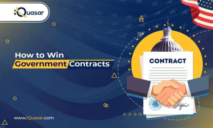 How do you get a government contract award?