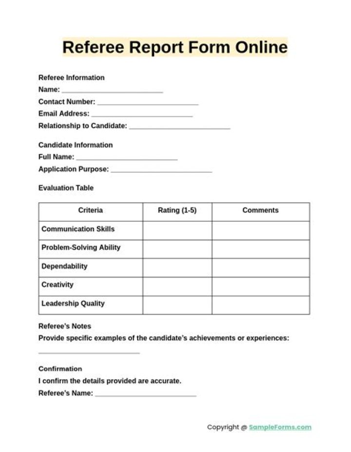 How do you write a referee report?