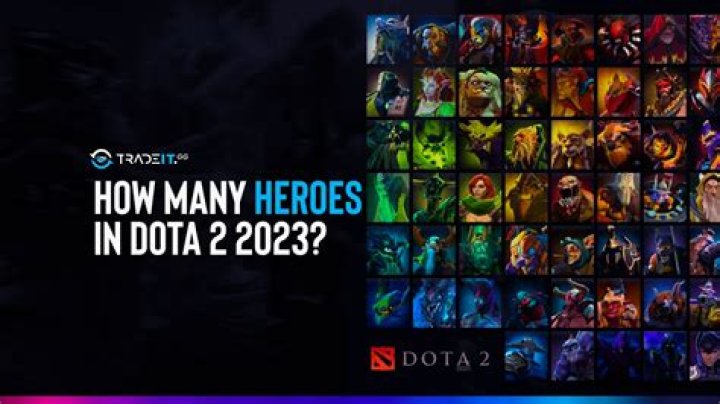 How many Dota 2 Heroes are there?