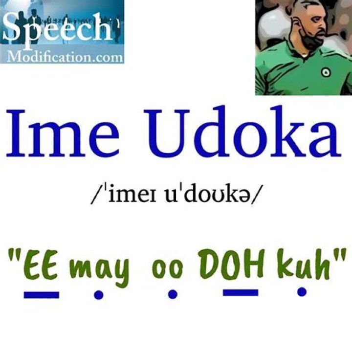 How to pronounce Ime Udoka?