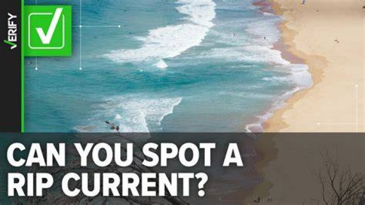 How to spot a rip current and get past it Triton