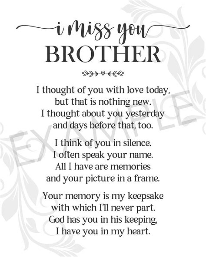 I Miss My Brother In Heaven Quotes. QuotesGram