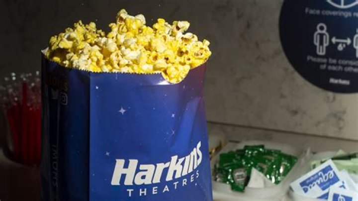 Is Harkins still selling popcorn?