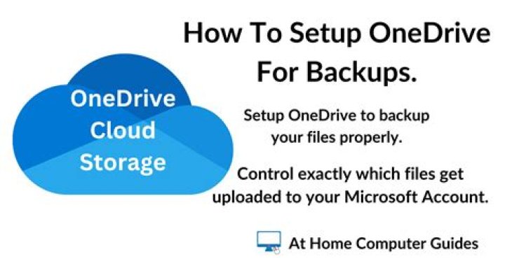 Is it good to backup to OneDrive?