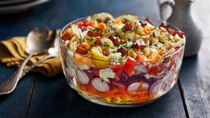 Is salad an American food?