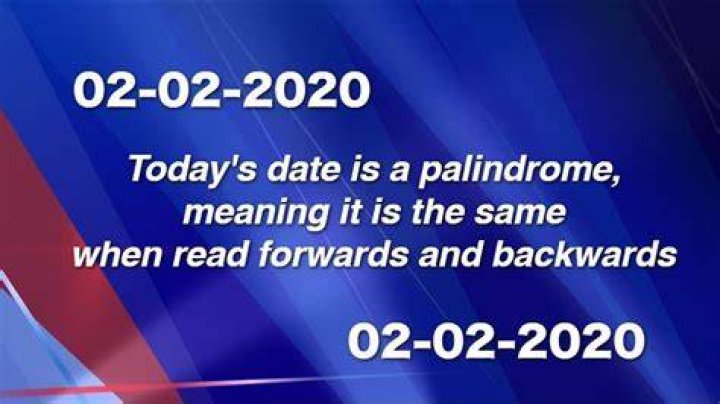 Is today a palindrome UK?