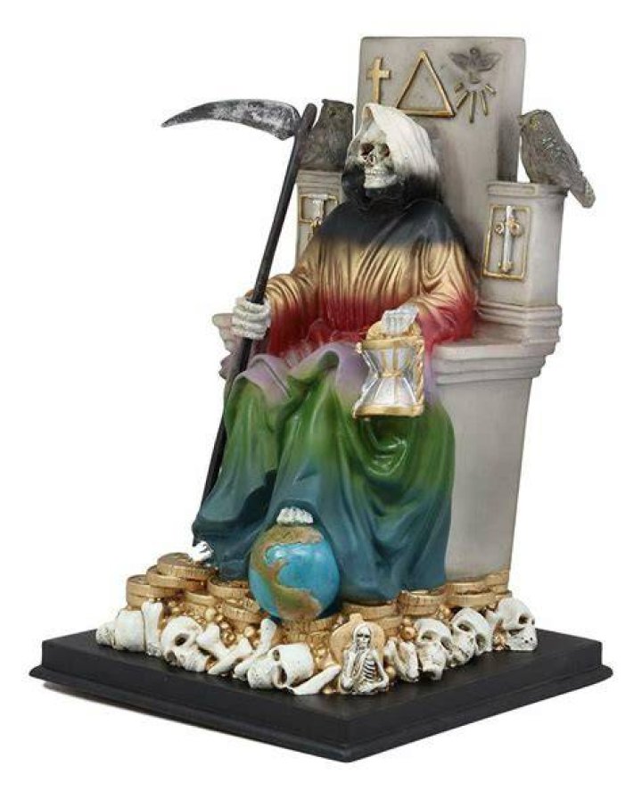 Items similar to Santa Muerte Prayer Card on Etsy