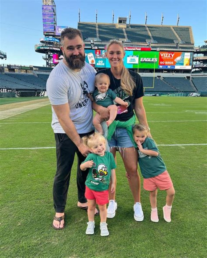 Jason Kelce’s Wife Kylie Celebrates Youngest Daughter’s 1st Official