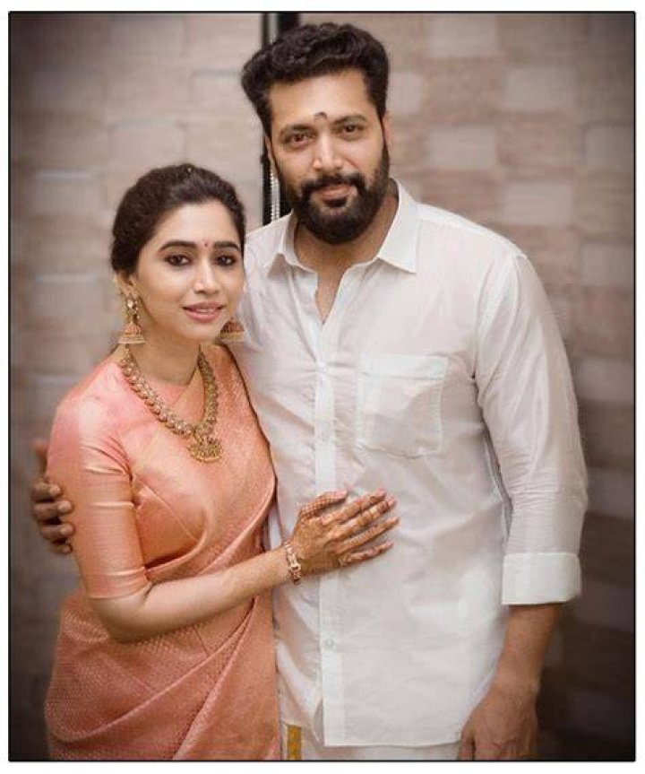 Jayam Ravi and his wife Arthi. In love with this couple. Jayam ravi