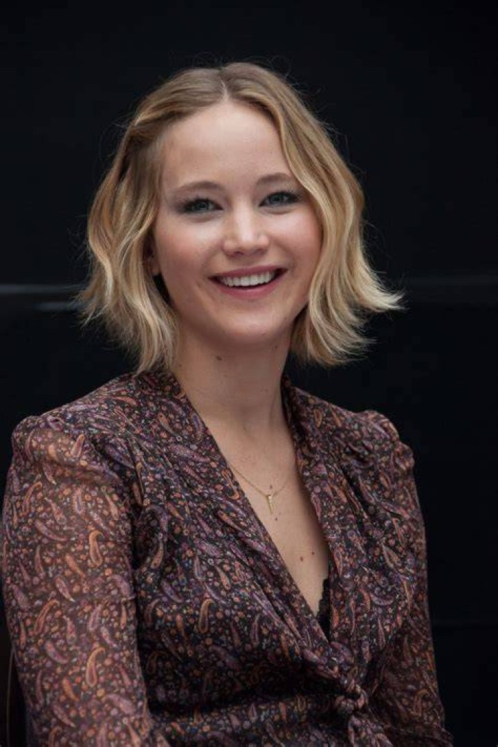 Jennifer Lawrence Press Meet Hunger Games Mockingjay Popular Actress