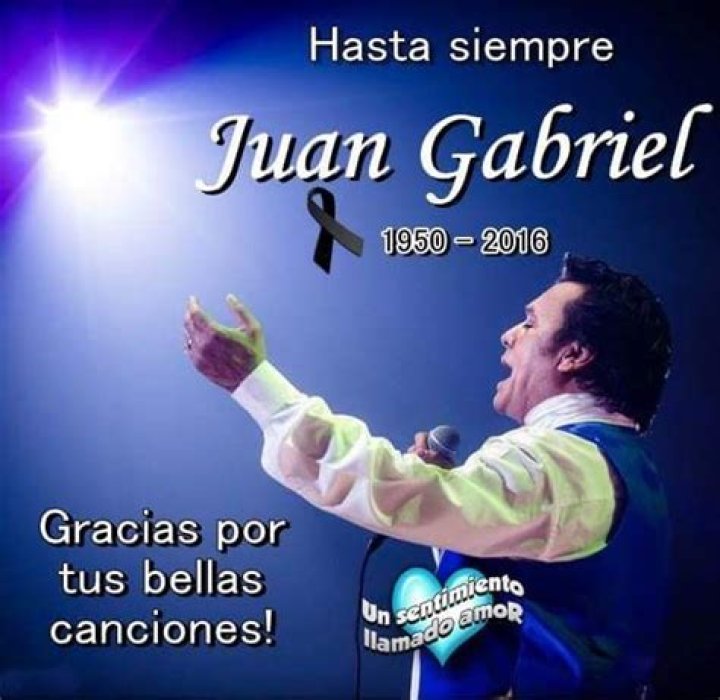 Juan Gabriel, R.I.P. Cause of Death, Date of Death, Age and Birthday