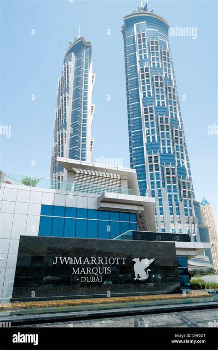 JW Marriott Marquis Hotel Dubai Hotel dubai, Hotel di lusso, Case di