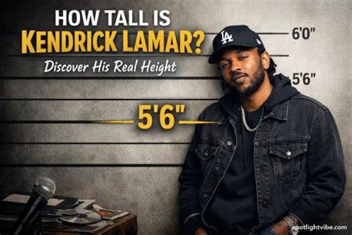 Kendrick Lamar Height How Tall Is The Rapper?