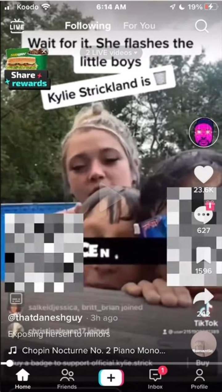 Kylie Strickland invites more trouble |