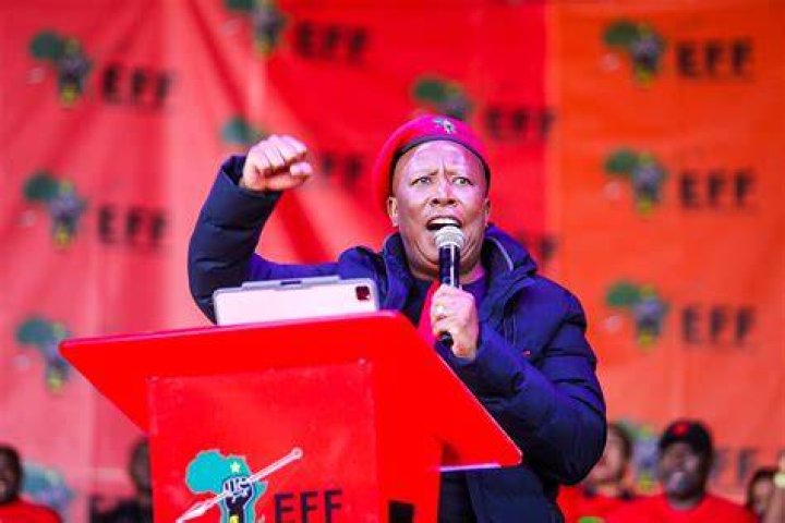 Leader of the Marxist EFF, Julius Malema’s net worth of USD2 Million