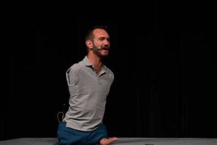 Limbless Evangelist Nick Vujicic Preaches at Huge Christian Festival in