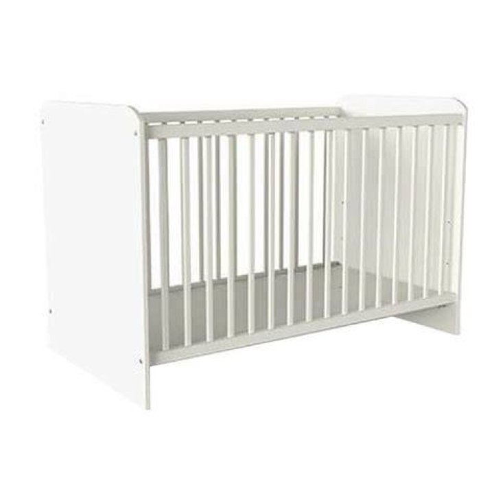 Lit bébé barreaux blanc 60x120 Zélie Lit bebe, Chambre bébé design