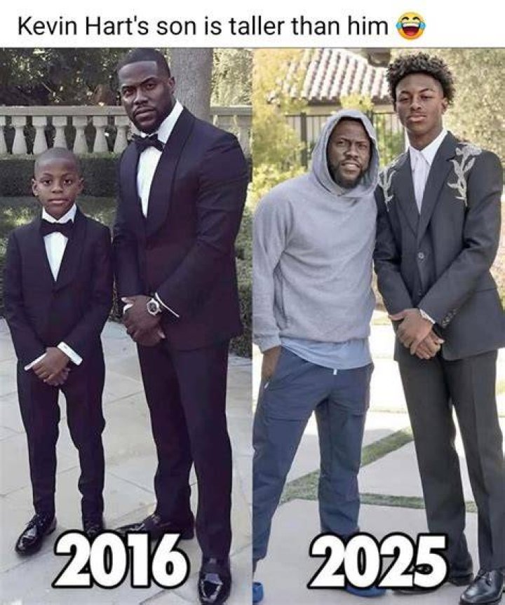 ‘How’s Your Son Taller Than You?’ Kevin Hart’s Fans Are Shocked by How