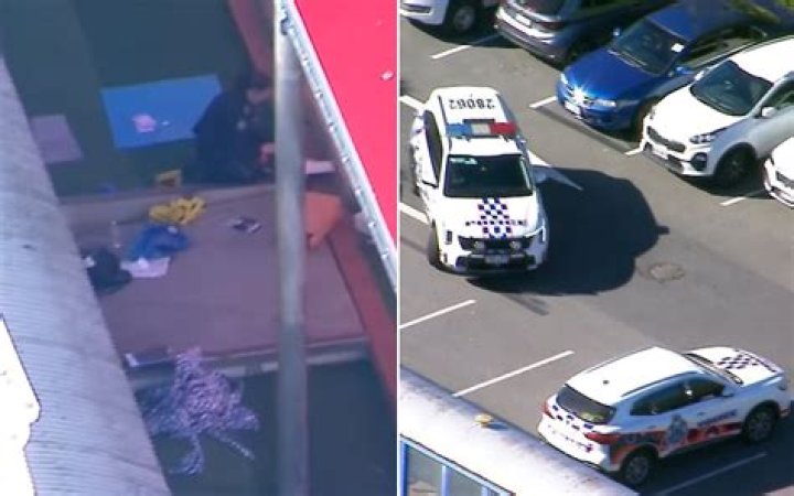 Lt Stabbed Video Brisbane Stabbing Video Suspect arrested in Laurie