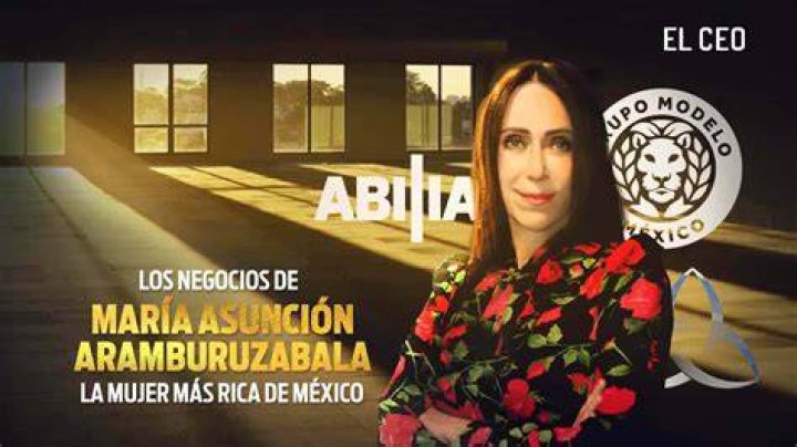 Mar&iacute;a Asunci&oacute;n Aramburuzabala, una de las mujeres m&aacute;s ricas de M&eacute;xico