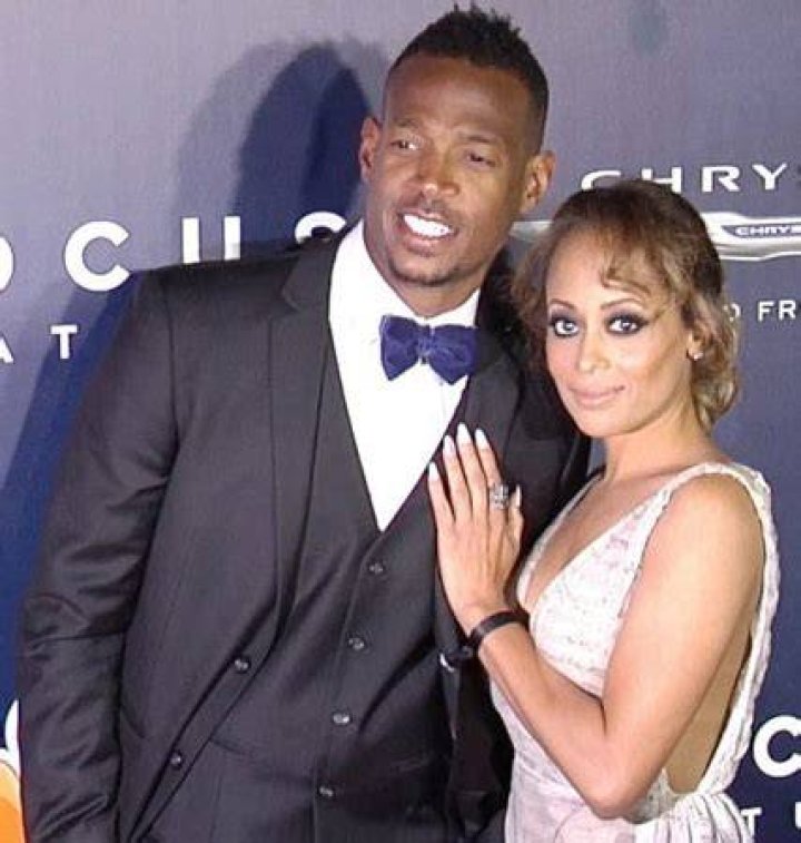 Marlon Wayans and Angelica Zachary 2017 NBCUniversal Golden Globes