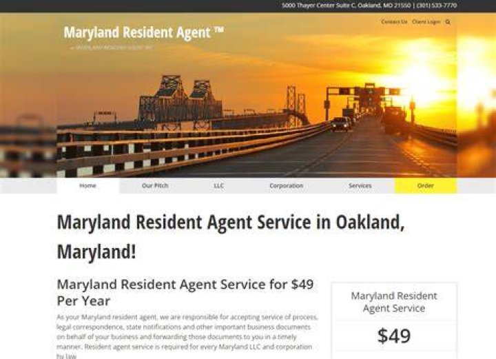 Maryland Resident Agent for an LLC Step By Step Business