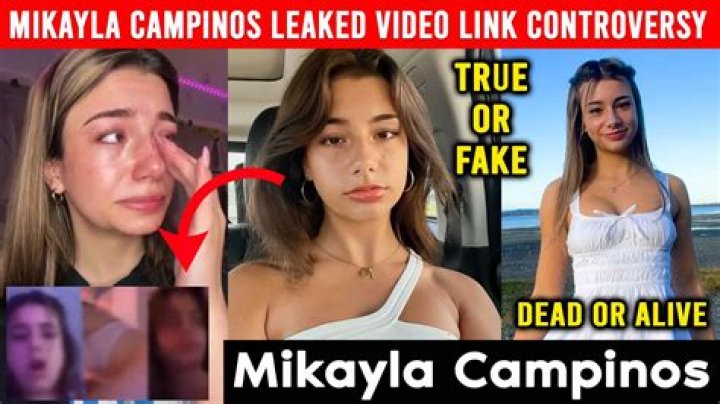 Mikayla Campinos Video Twitter Leaked Video Goes Viral on Reddit bei