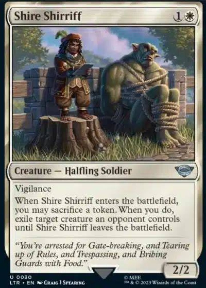 MTG LOTR Spoilers Reveals Insane EDH Treasure Card! 2023 Tekmonk News
