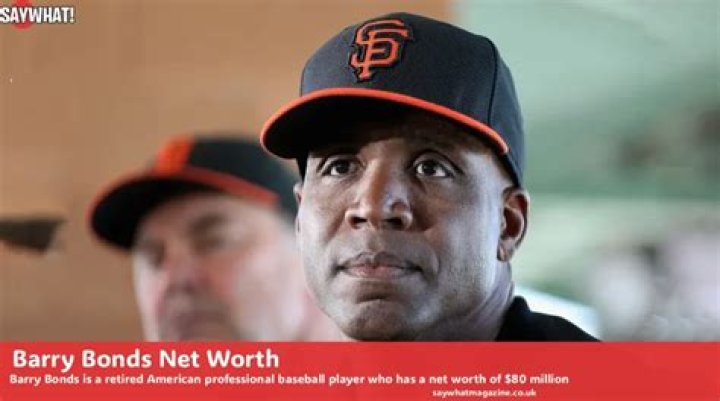 Net Worth Of Barry Bonds In 2022 The Richest Baseball Players