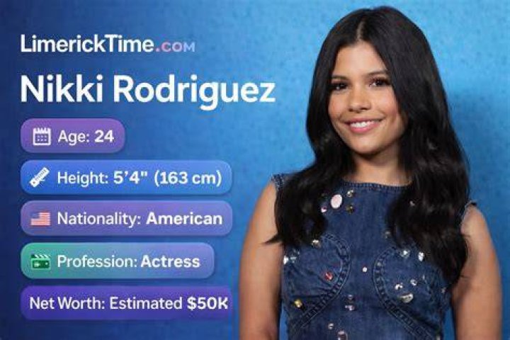 Net Worth of Nikki Rodriguez in 2023 American actress, producer