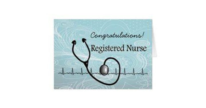 New RN Registered Nurse Congratulations Card Zazzle